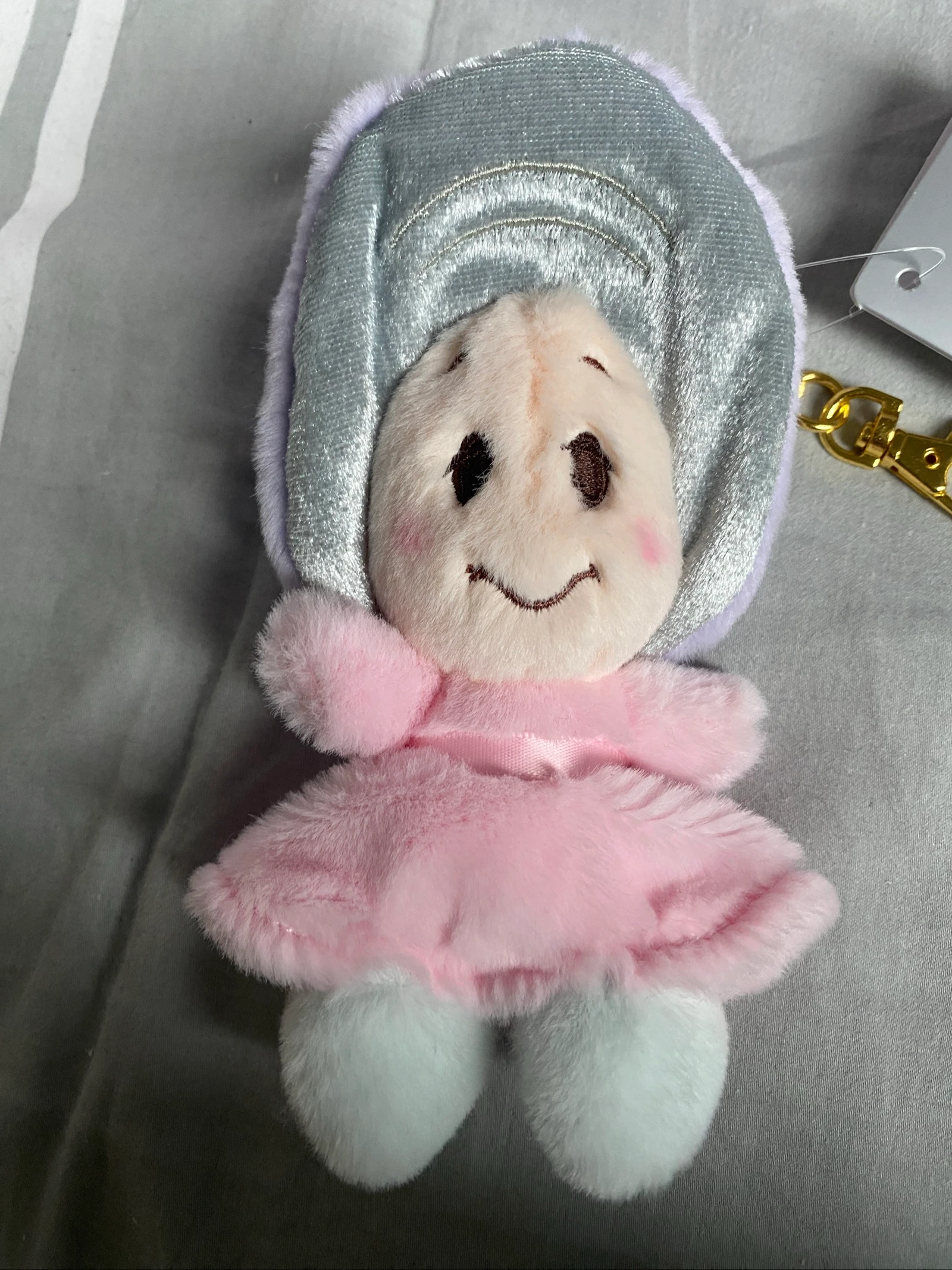 🌟 Chaveiro - Pelúcia - Oyster - Disney Store Japan - Novo ✨ Alice no País das Maravilhas - Raro – photo 2